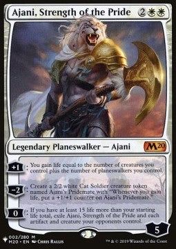 Ajani, Strength of the Pride⁣ - The List⁣ (Mythic)⁣ [2]