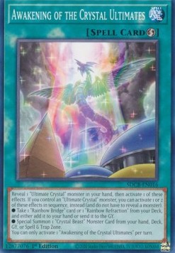 Awakening of the Crystal Ultimates⁣ - Structure Deck: Legend of the Crystal Beasts⁣ (Common)⁣ [016]