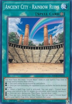 Ancient City - Rainbow Ruins⁣ - Structure Deck: Legend of the Crystal Beasts⁣ (Common)⁣ [018]