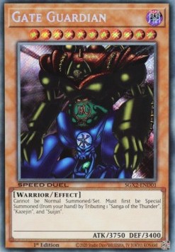Gate Guardian (V.2 - Secret Rare)⁣ - Speed Duel GX: Midterm Paradox⁣ (Secret Rare)⁣ [D01]