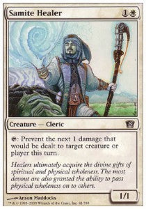 Samite Healer⁣ - Eighth Edition⁣ (Common)⁣ [41]