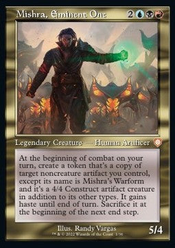 Mishra, Eminent One⁣ - Commander: The Brothers' War⁣ (Mythic)⁣ [1]
