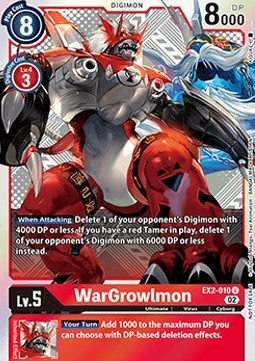 WarGrowlmon (EX2-010)⁣ - Promos: Xros Encounter⁣ (Alternative Art)⁣ [EX2-010]