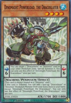 Dinomight Powerload, the Dracoslayer⁣ - Darkwing Blast⁣ (Super Rare)⁣ [024]