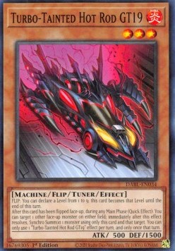Turbo-Tainted Hot Rod GT19⁣ - Darkwing Blast⁣ (Common)⁣ [034]