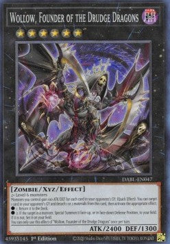 Wollow, Founder of the Drudge Dragons⁣ - Darkwing Blast⁣ (Super Rare)⁣ [047]