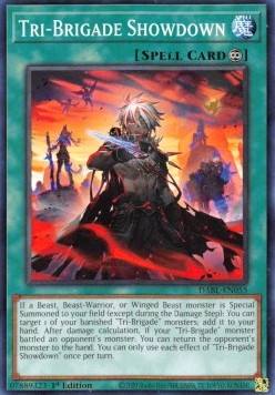 Tri-Brigade Showdown⁣ - Darkwing Blast⁣ (Common)⁣ [055]