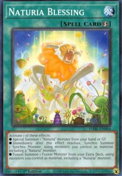 Naturia Blessing⁣ - Darkwing Blast⁣ (Common)⁣ [064]