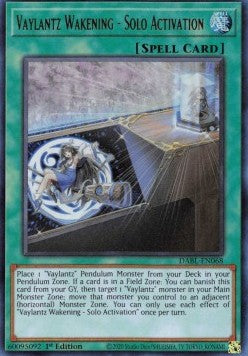 Vaylantz Wakening - Solo Activation⁣ - Darkwing Blast⁣ (Ultra Rare)⁣ [068]