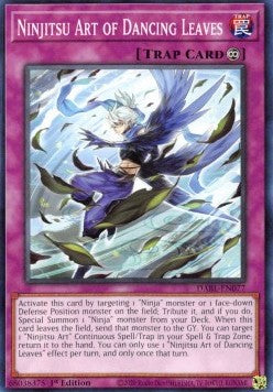 Ninjitsu Art of Dancing Leaves⁣ - Darkwing Blast⁣ (Common)⁣ [077]