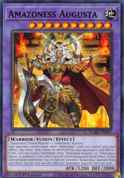 Amazoness Augusta⁣ - Darkwing Blast⁣ (Common)⁣ [097]