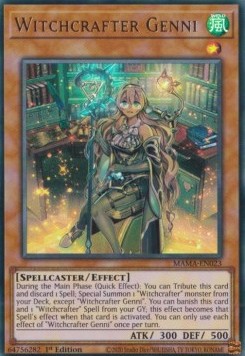 Witchcrafter Genni⁣ - Magnificent Mavens⁣ (Ultra Rare)⁣ [023]