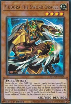 Mudora the Sword Oracle⁣ - Magnificent Mavens⁣ (Ultra Rare)⁣ [026]