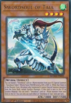 Swordsoul of Taia⁣ - Magnificent Mavens⁣ (Ultra Rare)⁣ [035]