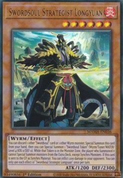 Swordsoul Strategist Longyuan⁣ - Magnificent Mavens⁣ (Ultra Rare)⁣ [036]