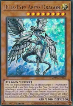 Blue-Eyes Abyss Dragon⁣ - Magnificent Mavens⁣ (Ultra Rare)⁣ [056]