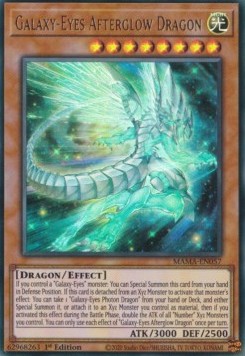 Galaxy-Eyes Afterglow Dragon⁣ - Magnificent Mavens⁣ (Ultra Rare)⁣ [057]