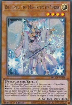 Rilliona, the Magistus of Verre⁣ - Magnificent Mavens⁣ (Ultra Rare)⁣ [058]