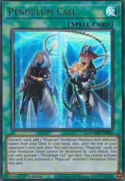 Pendulum Call⁣ - Magnificent Mavens⁣ (Ultra Rare)⁣ [085]