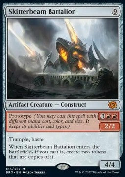 Skitterbeam Battalion⁣ - The Brothers' War⁣ (Mythic)⁣ [165]