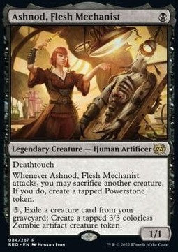 Ashnod, Flesh Mechanist⁣ - The Brothers' War⁣ (Rare)⁣ [84]