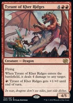 Tyrant of Kher Ridges⁣ - The Brothers' War⁣ (Rare)⁣ [154]