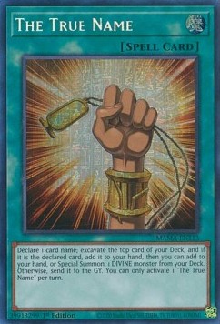 The True Name (V.2 - Secret Parallel Rare) - Magnificent Mavens (Secret Parallel Rare) [MAMA-113]
