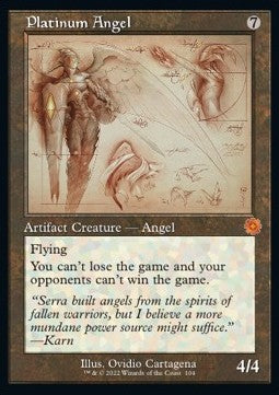 Platinum Angel (V.2)⁣ - Retro Frame Artifacts⁣ (Mythic)⁣ [104]