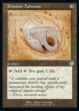 Pristine Talisman (V.2)⁣ - Retro Frame Artifacts⁣ (Uncommon)⁣ [106]