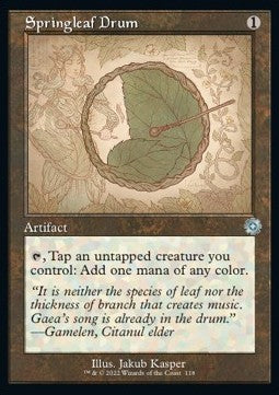 Springleaf Drum (V.2)⁣ - Retro Frame Artifacts⁣ (Uncommon)⁣ [118]