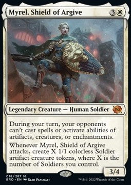 Myrel, Shield of Argive⁣ - The Brothers' War⁣ (Mythic)⁣ [18]