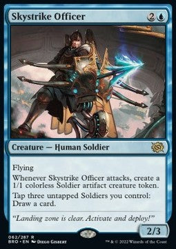 Skystrike Officer⁣ - The Brothers' War⁣ (Rare)⁣ [62]