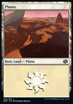 Plains (V.3)⁣ - The Brothers' War⁣ (Land)⁣ [268]