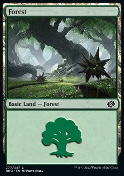 Forest (V.4)⁣ - The Brothers' War⁣ (Land)⁣ [277]