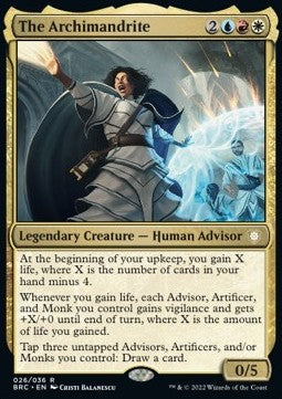 The Archimandrite (V.1)⁣ - Commander: The Brothers' War: Extras⁣ (Rare)⁣ [26]