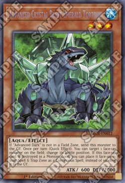 Advanced Crystal Beast Emerald Tortoise⁣ - Battles of Legend: Crystal Revenge⁣ (Secret Rare)⁣ [012]