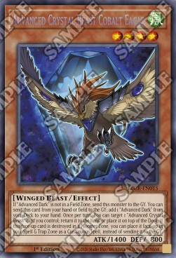 Advanced Crystal Beast Cobalt Eagle⁣ - Battles of Legend: Crystal Revenge⁣ (Secret Rare)⁣ [015]
