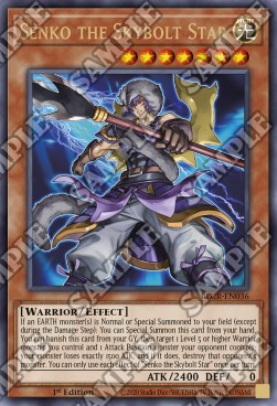 Senko the Skybolt Star⁣ - Battles of Legend: Crystal Revenge⁣ (Ultra Rare)⁣ [036]