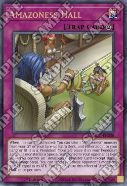 Amazoness Hall⁣ - Battles of Legend: Crystal Revenge⁣ (Ultra Rare)⁣ [038]