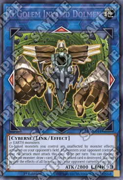 G Golem Invalid Dolmen⁣ - Battles of Legend: Crystal Revenge⁣ (Secret Rare)⁣ [044]