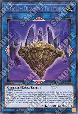 G Golem Dignified Trilithon⁣ - Battles of Legend: Crystal Revenge⁣ (Secret Rare)⁣ [045]