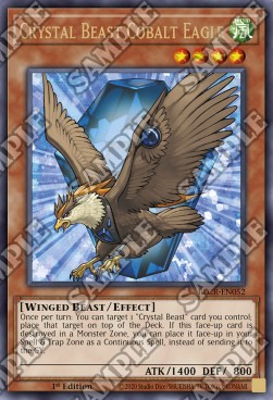 Crystal Beast Cobalt Eagle⁣ - Battles of Legend: Crystal Revenge⁣ (Ultra Rare)⁣ [052]
