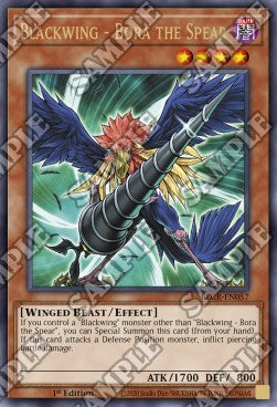 Blackwing - Bora the Spear⁣ - Battles of Legend: Crystal Revenge⁣ (Ultra Rare)⁣ [057]