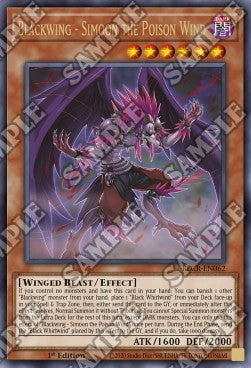 Blackwing - Simoon the Poison Wind⁣ - Battles of Legend: Crystal Revenge⁣ (Ultra Rare)⁣ [062]