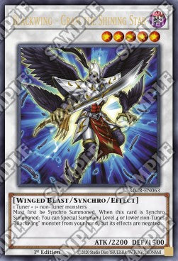 Blackwing - Gram the Shining Star⁣ - Battles of Legend: Crystal Revenge⁣ (Ultra Rare)⁣ [063]