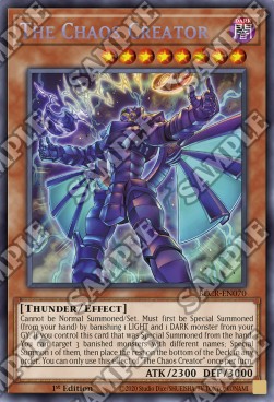 The Chaos Creator⁣ - Battles of Legend: Crystal Revenge⁣ (Secret Rare)⁣ [070]