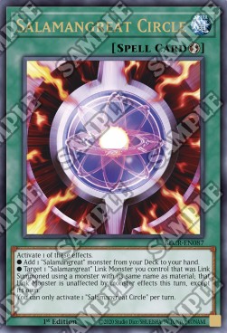 Salamangreat Circle⁣ - Battles of Legend: Crystal Revenge⁣ (Ultra Rare)⁣ [087]