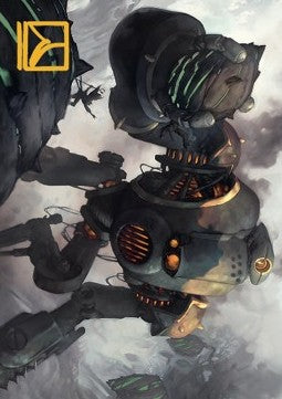 Art Series: Rust Goliath (V.2)⁣ - The Brothers' War: Extras⁣ (Tip Card)⁣ [A29]