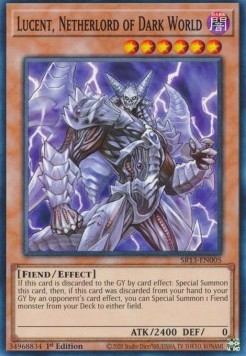 Lucent, Netherlord of Dark World⁣ - Structure Deck: Dark World⁣ (Common)⁣ [005]
