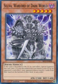 Sillva, Warlord of Dark World⁣ - Structure Deck: Dark World⁣ (Common)⁣ [008]